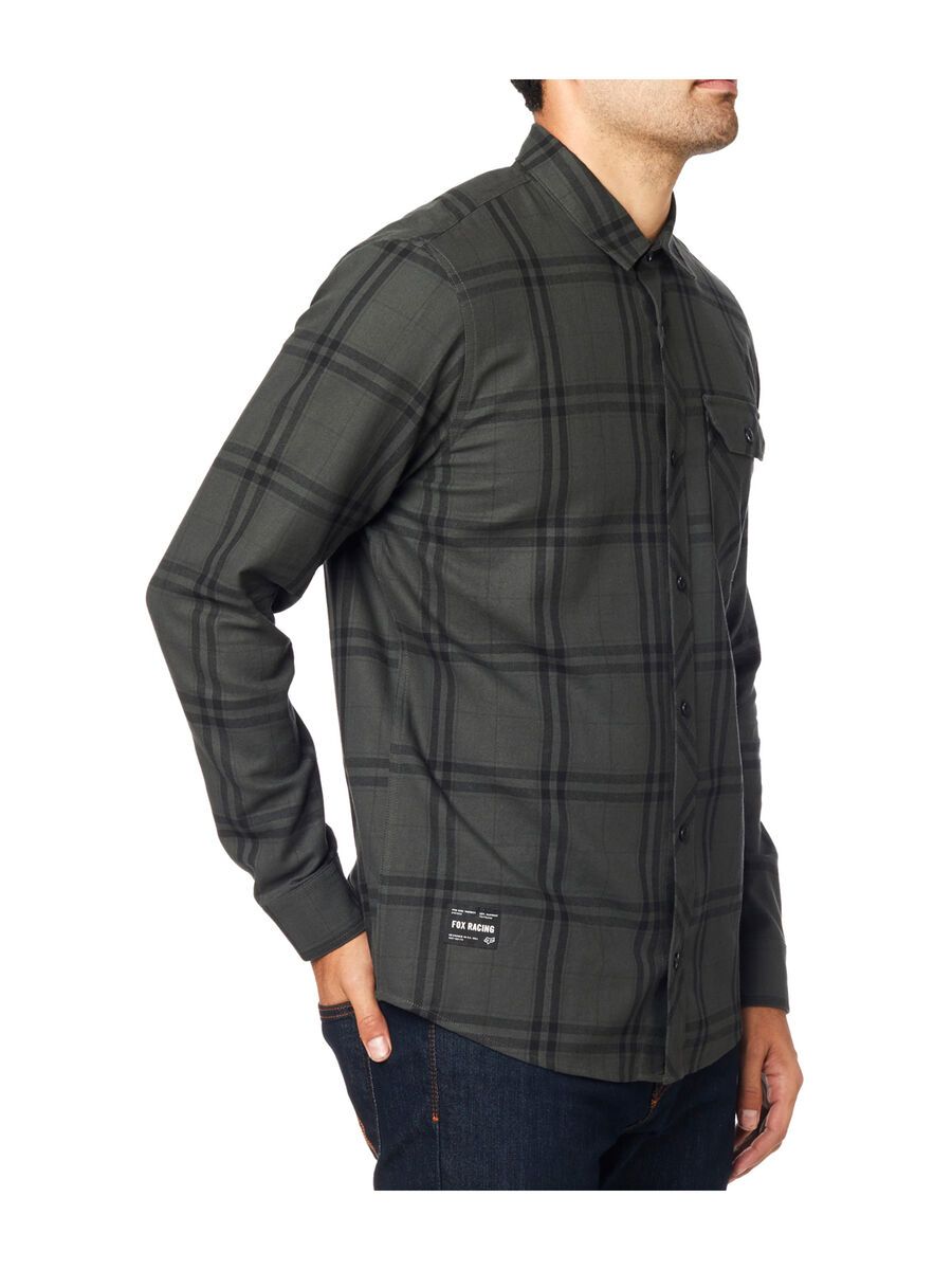 Fox Voyd 2.0 Flannel, black vintage - Bild 4