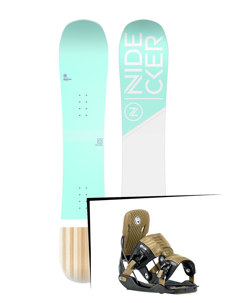 Set: Nidecker Elle 2019 + Flow Five (1908466S) - Bild 1