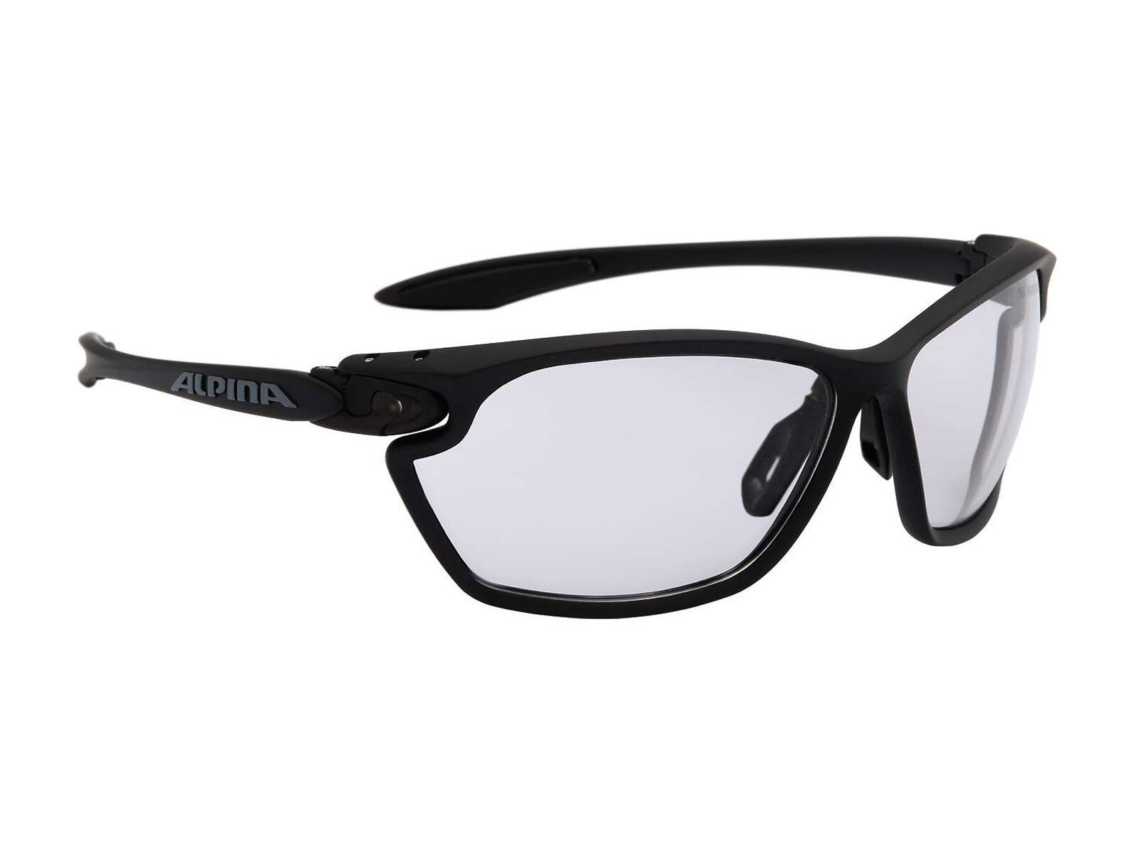 Alpina Twist Four 2.0 VLM+, black matt/Lens: varioflex+ mirror blue - Bild 1