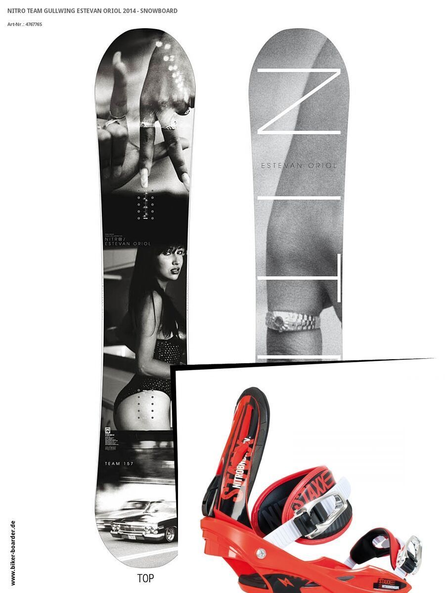 Set: Nitro Team Gullwing Estevan Oriol  +  Staxx (476858S) - Bild 1