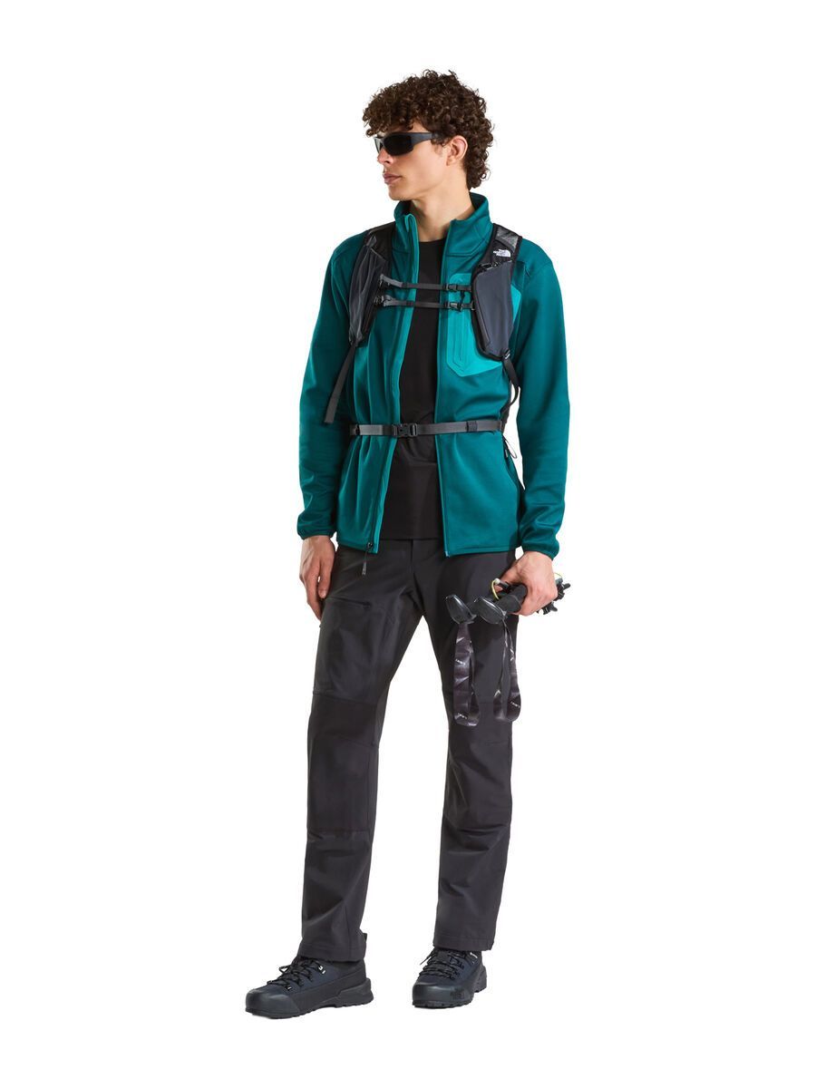 The North Face M Crest Full Zip Jacket, pacific teal/tnf black - Bild 6