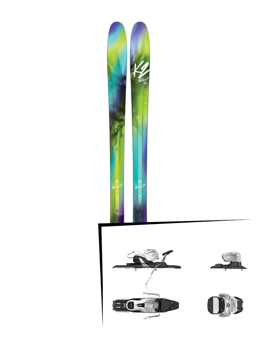Set: K2 SKI Fulluvit 95 2017 + Salomon Warden 11 (1706220) - Bild 1