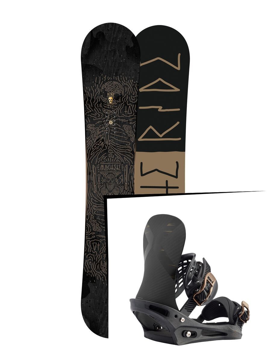 Set: Ride Machete 2016 + Burton X-Base (1712954S) - Bild 1