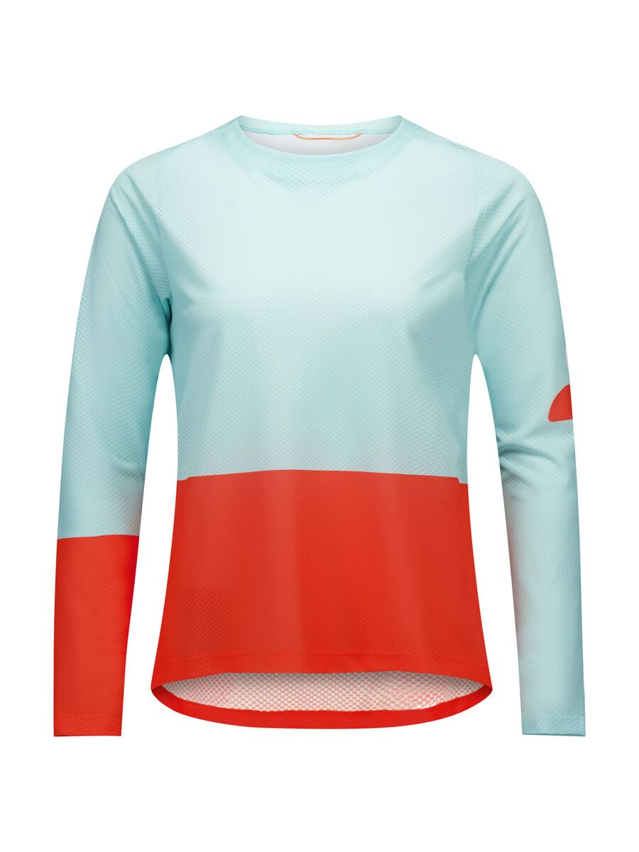POC W's Motion Air Long Sleeve MTB Jersey, lazurite blue/carnelian orange - Bild 1