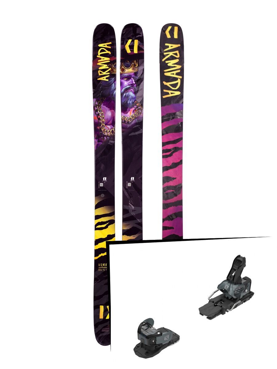 Set: Armada Arv 116 JJ 2019 + Salomon Warden MNC 13 black/grey - Bild 1