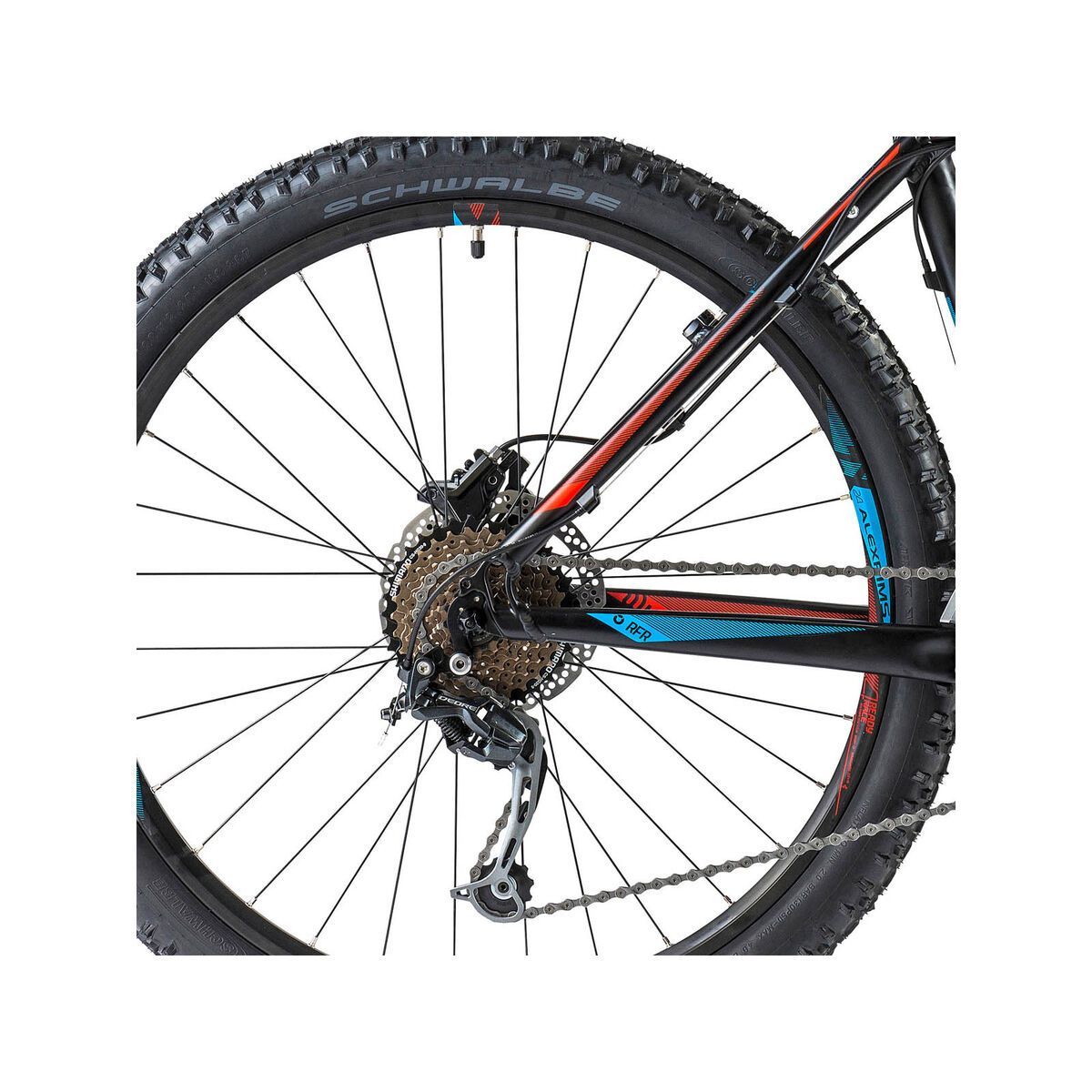 Cube Access WLS Race, black/flashred - Bild 4