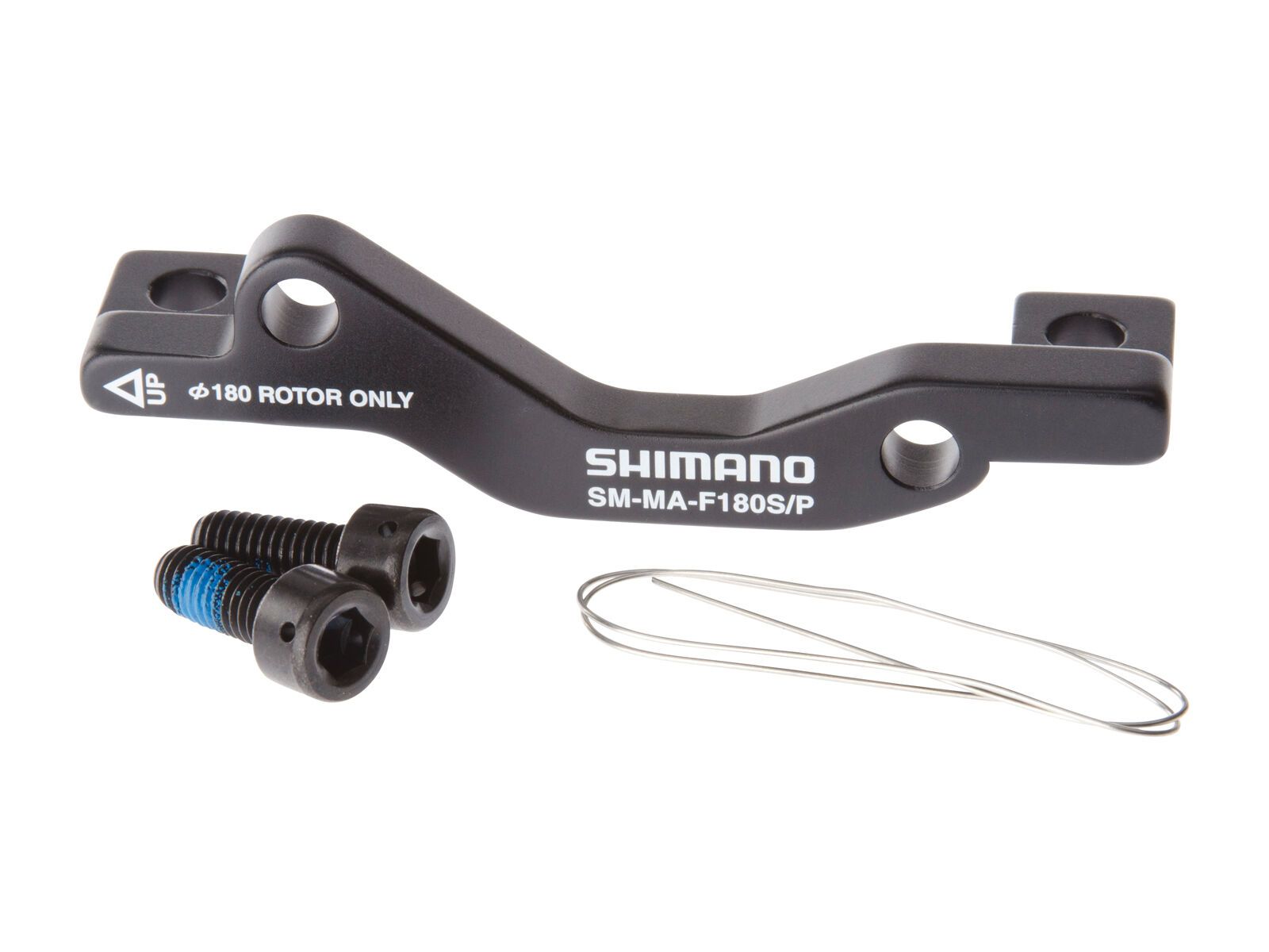 Shimano Scheibenbrems-Adapter von IS-Bremssattel auf PM-Gabel/-Rahmen - 180 mm, vorn - Bild 1