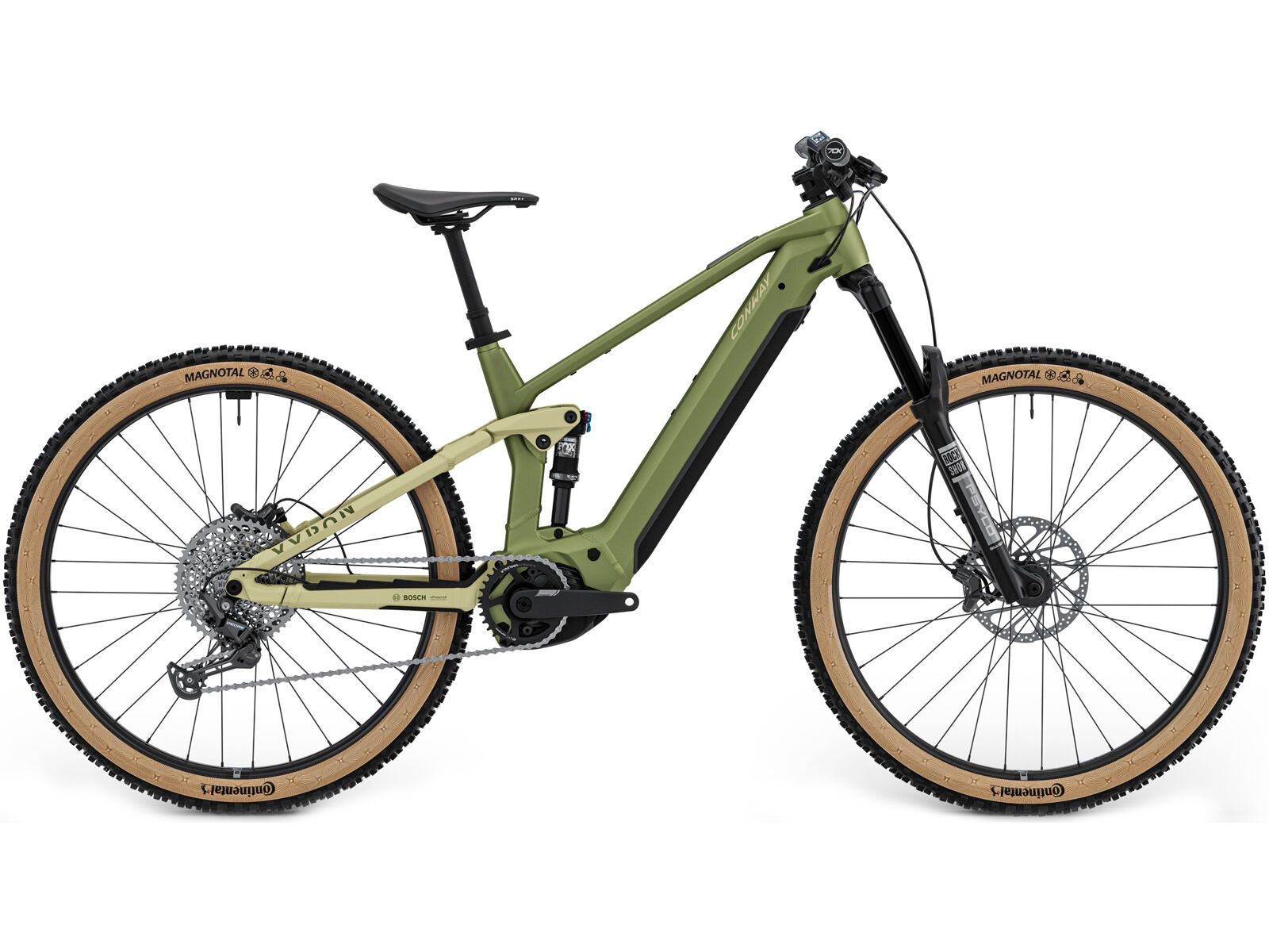 Conway Xyron ST 4.0 Alu, olive matt/dusty yellow matt - Bild 1
