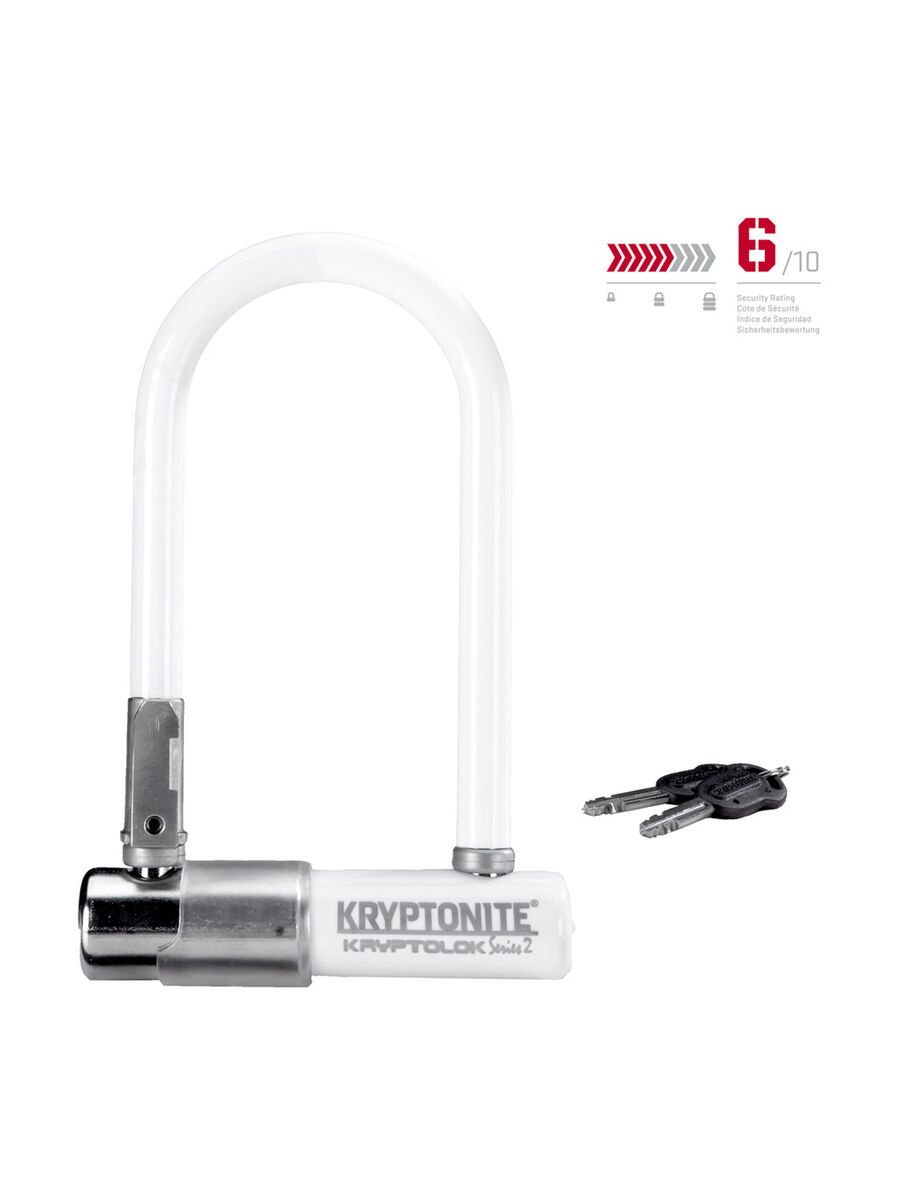 Kryptonite KryptoLok Series 2 Mini-7, pearly white - Bild 2