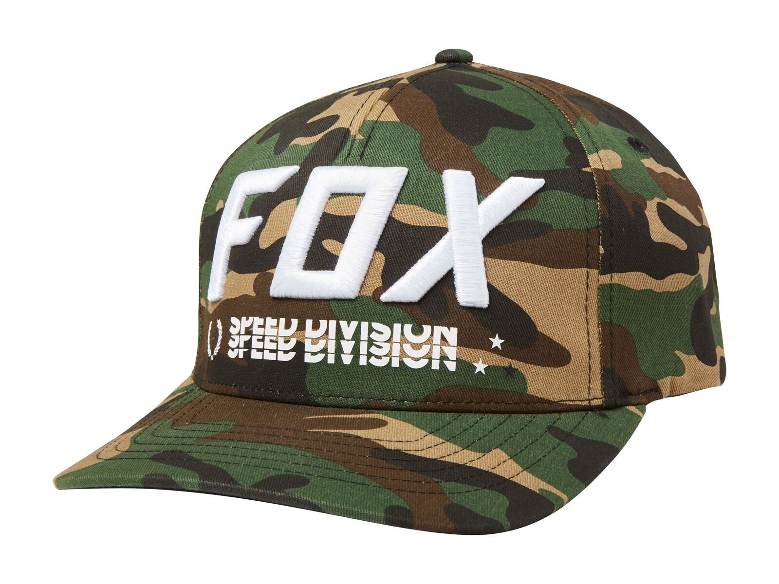 Fox Triple Threat Flexfit Hat, green camo - Bild 1