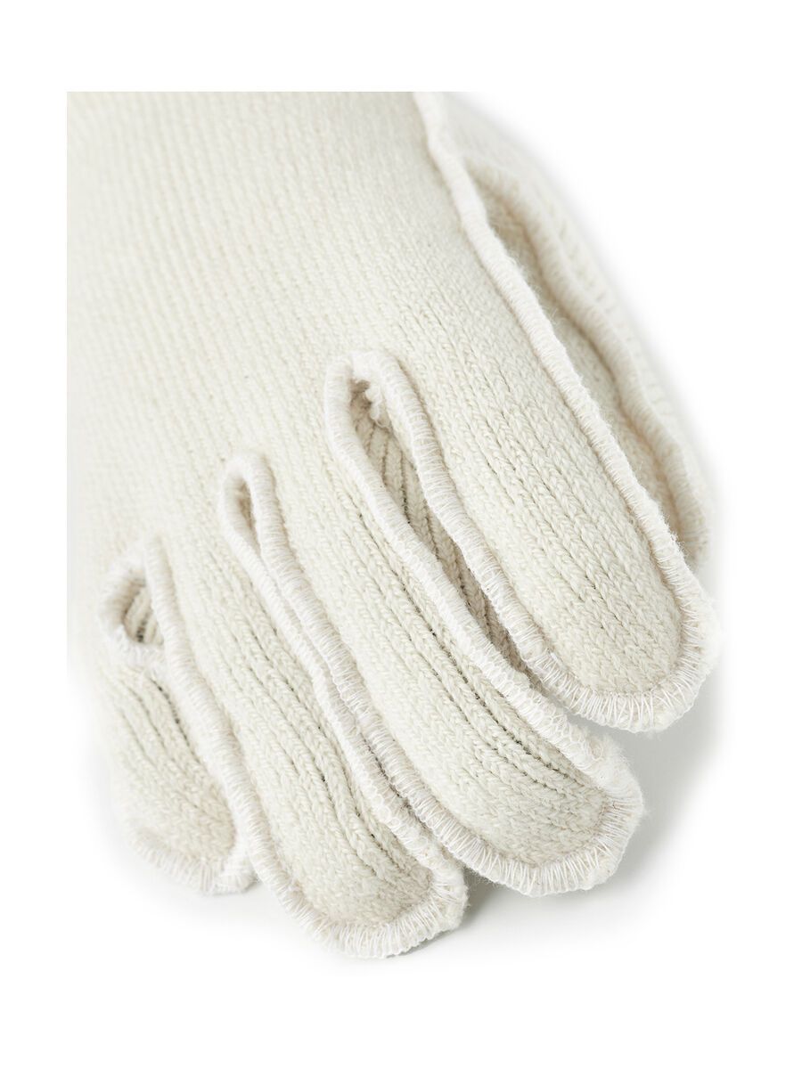 Hestra Wakayama Wool Liner 5 Finger, offwhite - Bild 3
