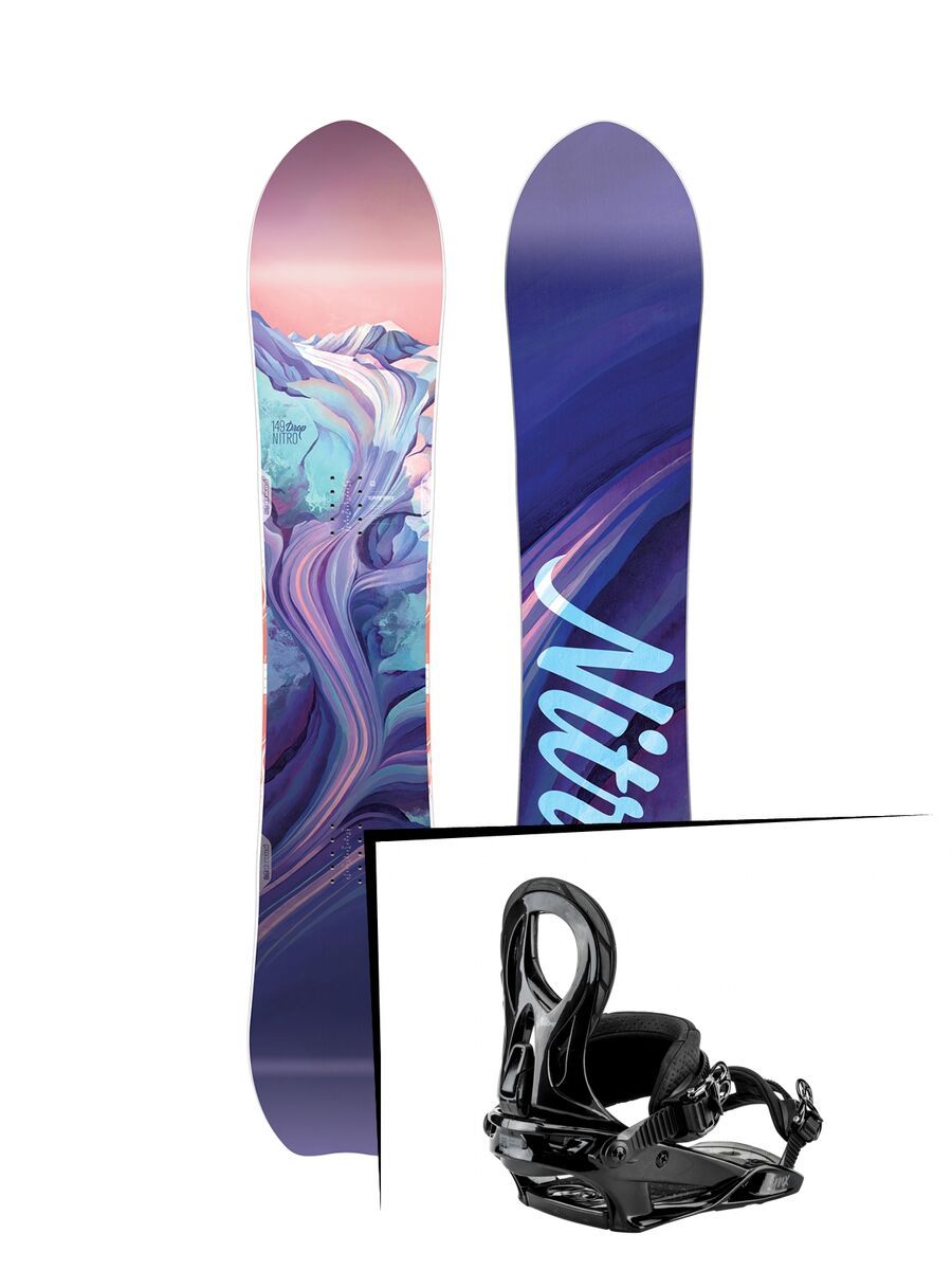 Set: Nitro Drop 2019 + Nitro Lynx black chrome - Bild 1
