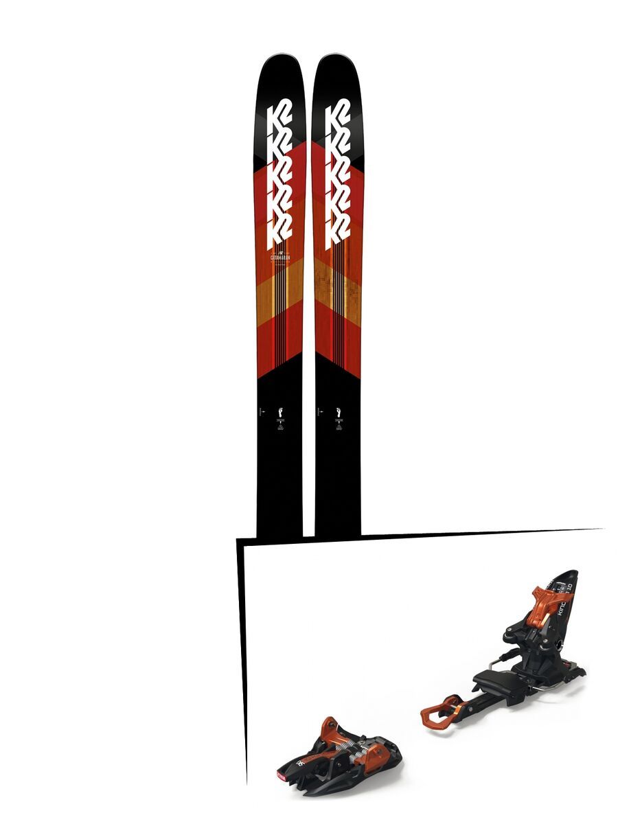 Set: K2 SKI Catamaran 2019 + Marker Kingpin 10 black/copper - Bild 1
