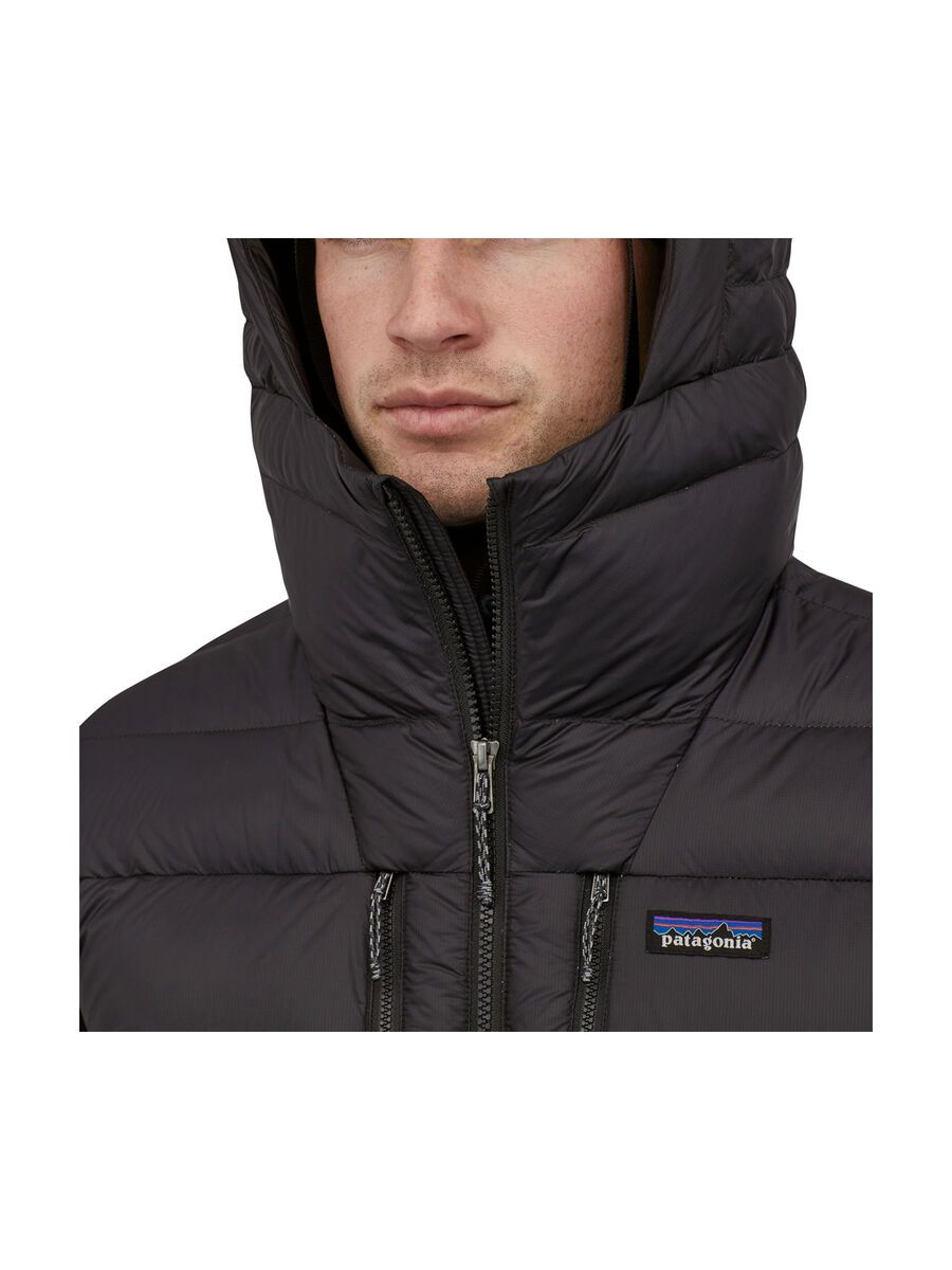 Patagonia Men's Fitz Roy Down Hoody, black w/black - Bild 9