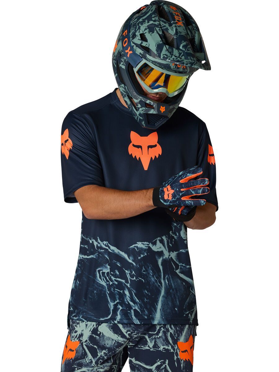 Fox Ranger Short Sleeve Jersey Image Print, arctic blue - Bild 6
