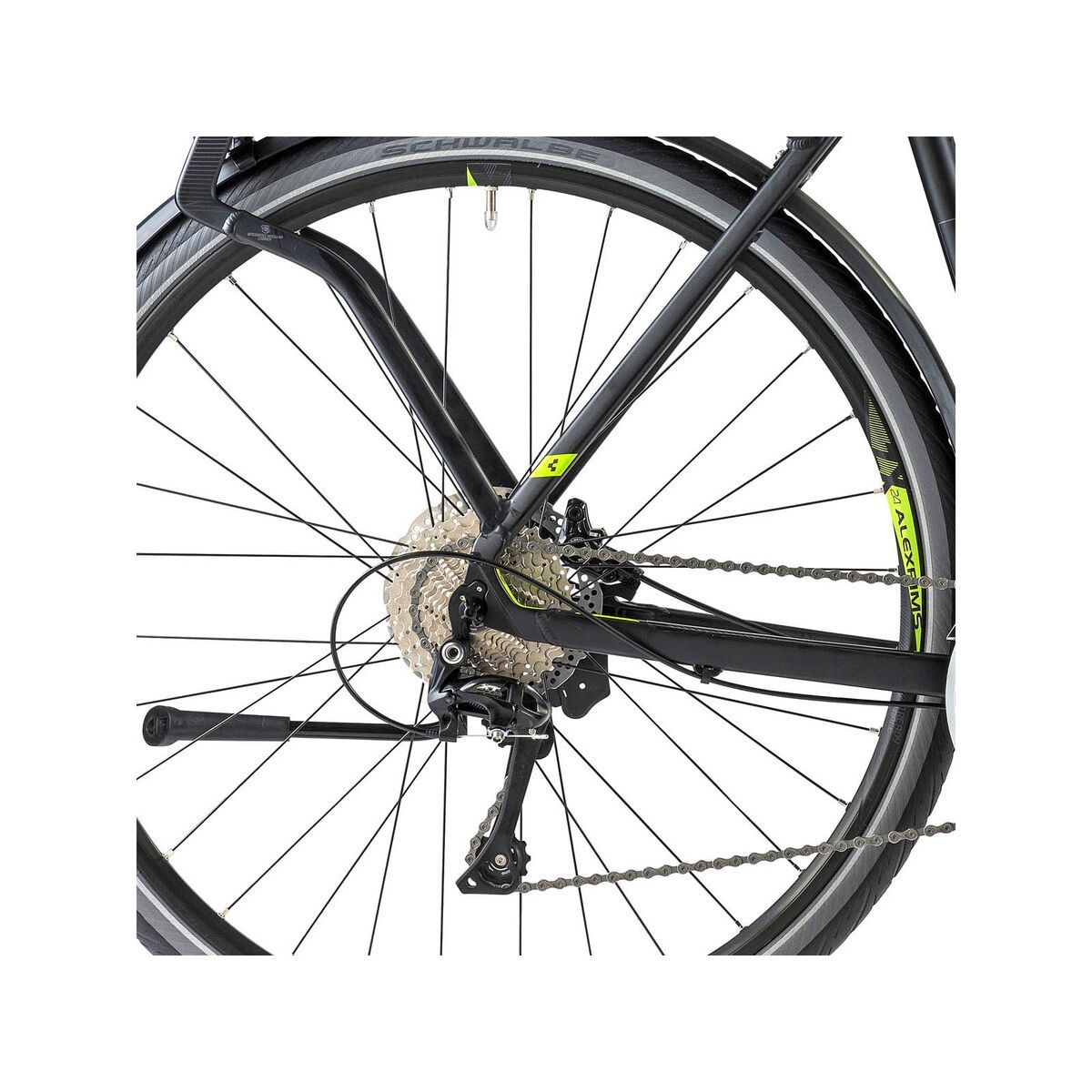 Cube Delhi Pro, black/grey/green - Bild 4