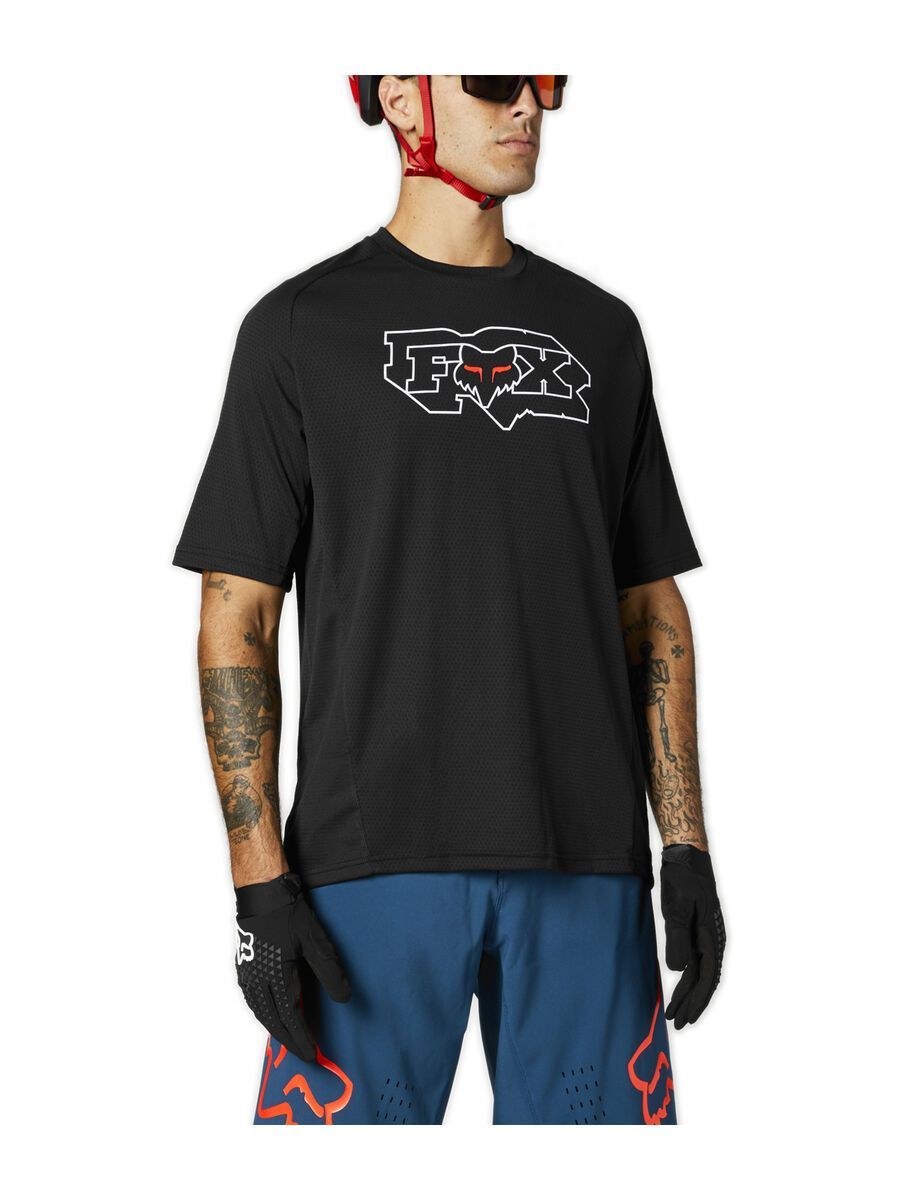 Fox Defend SS Jersey, black - Bild 1