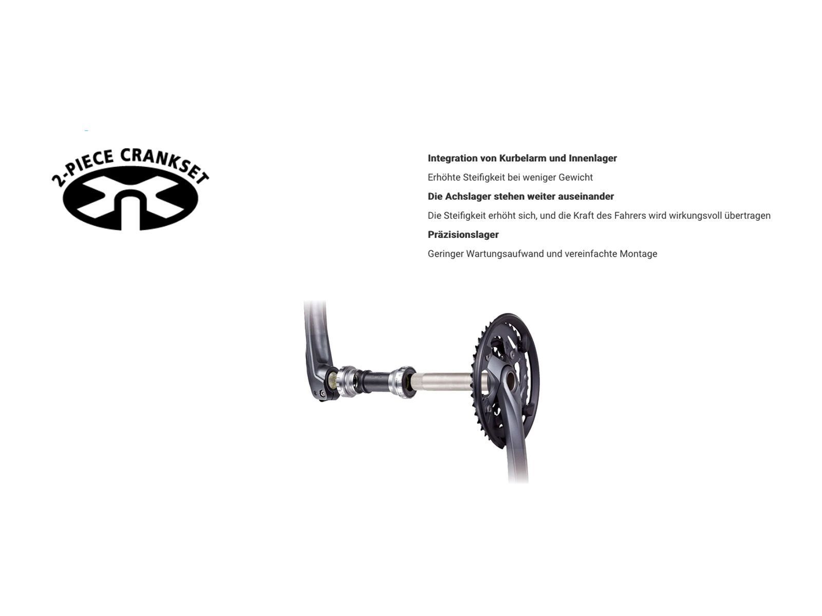 Shimano Deore FC-M6100-1 Kurbelgarnitur - 30 Z / 12-fach, schwarz - Bild 3