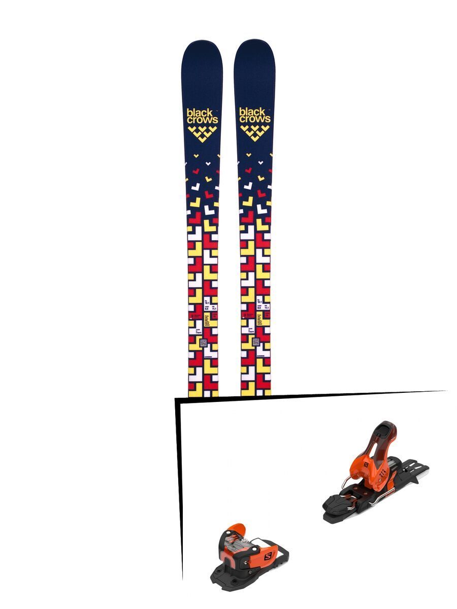 Set: Black Crows Junius 2018 + Salomon Warden 11 orange/black - Bild 1