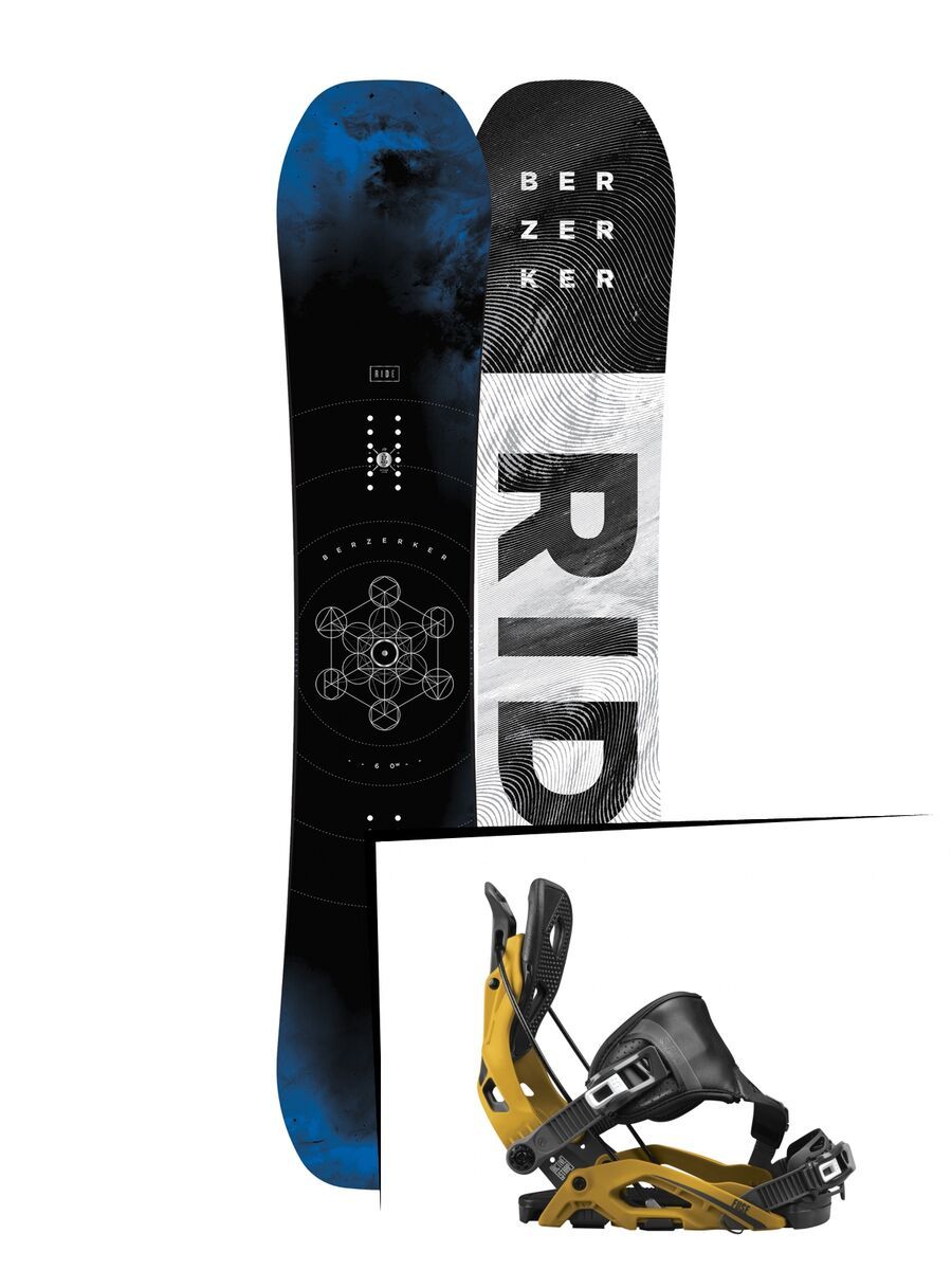 Set: Ride Berzerker 2017 + Flow Fuse Hybrid (1718363S) - Bild 1