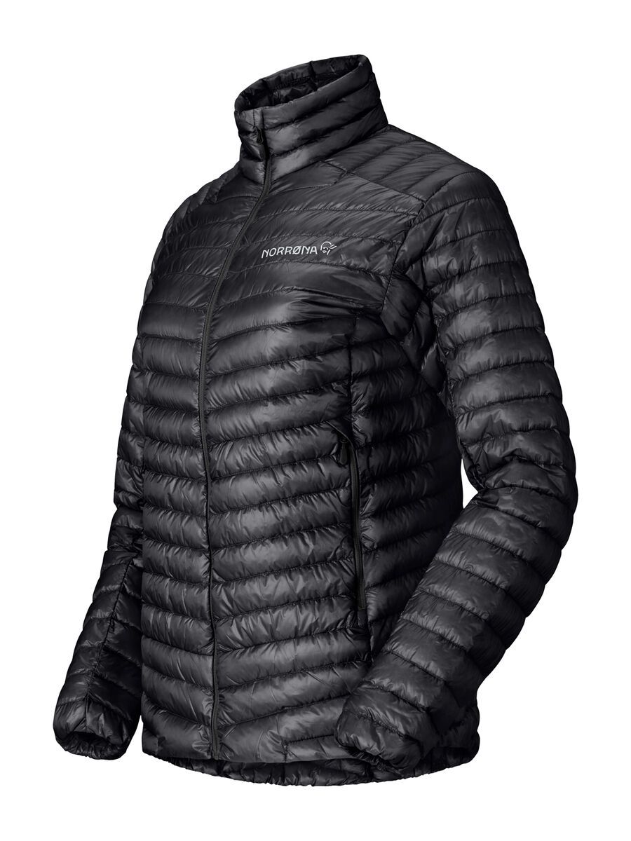 Norrona trollveggen down800 super light Jacket W's, caviar black - Bild 2