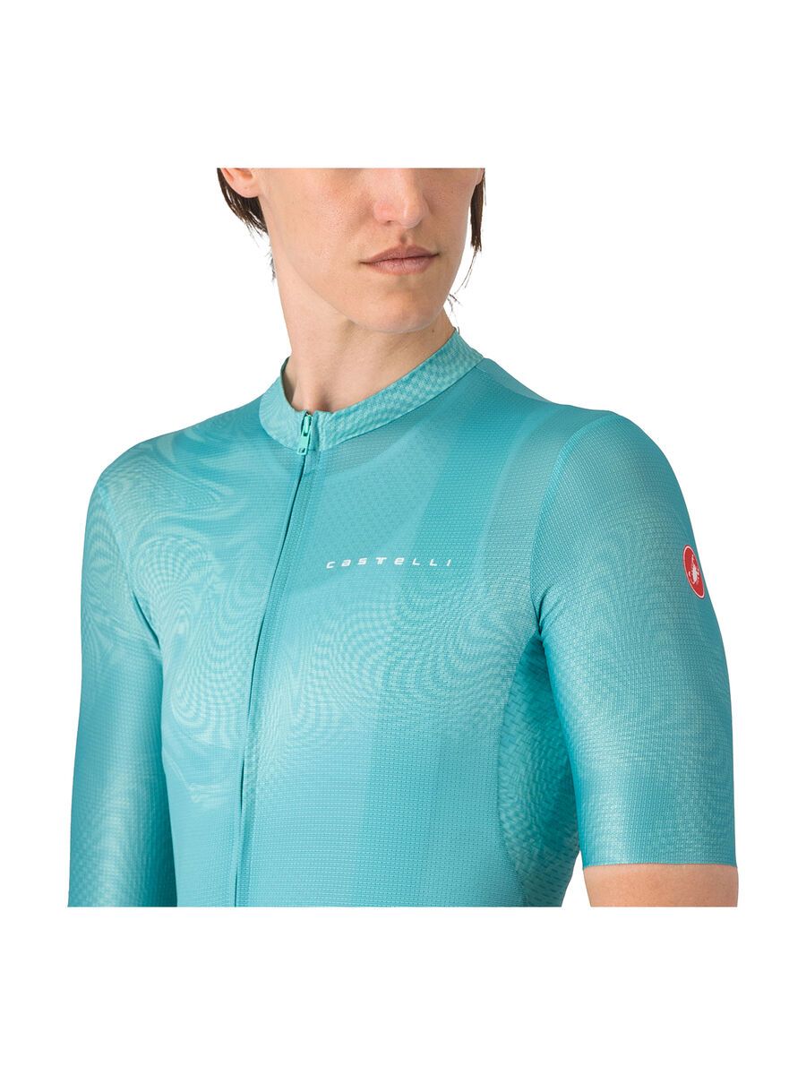 Castelli Fantasia Jersey, pool blue - Bild 4