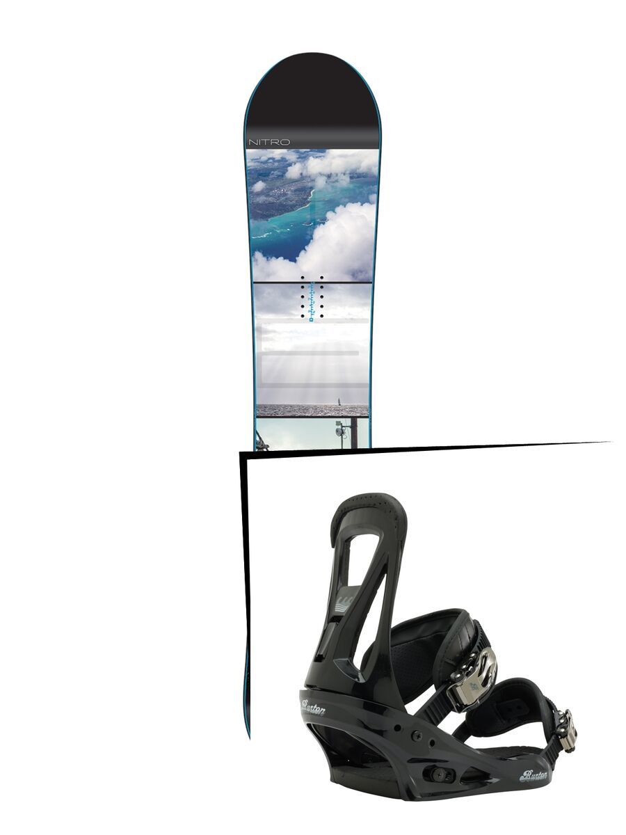 Set: Nitro Team Exposure Gullwing 2016 + Burton Freestyle (1464193S) - Bild 1