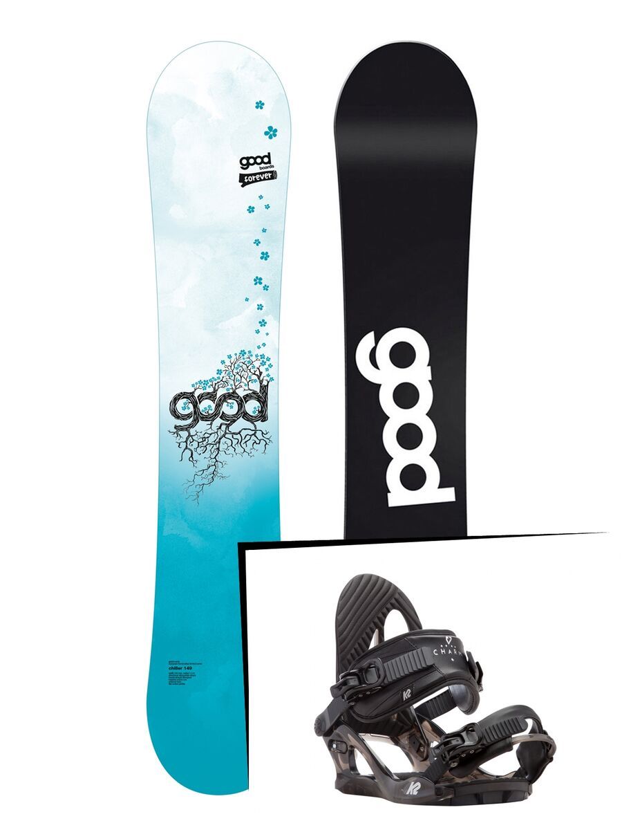 Set: goodboards Chiller Women 2017 + K2 Charm (1728784S) - Bild 1