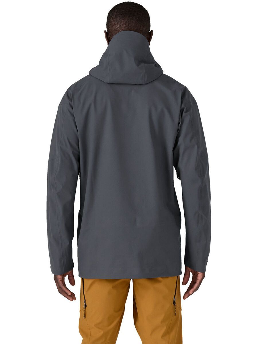 Patagonia Men's SnowDrifter Jacket, smolder blue w/raptor brown - Bild 3
