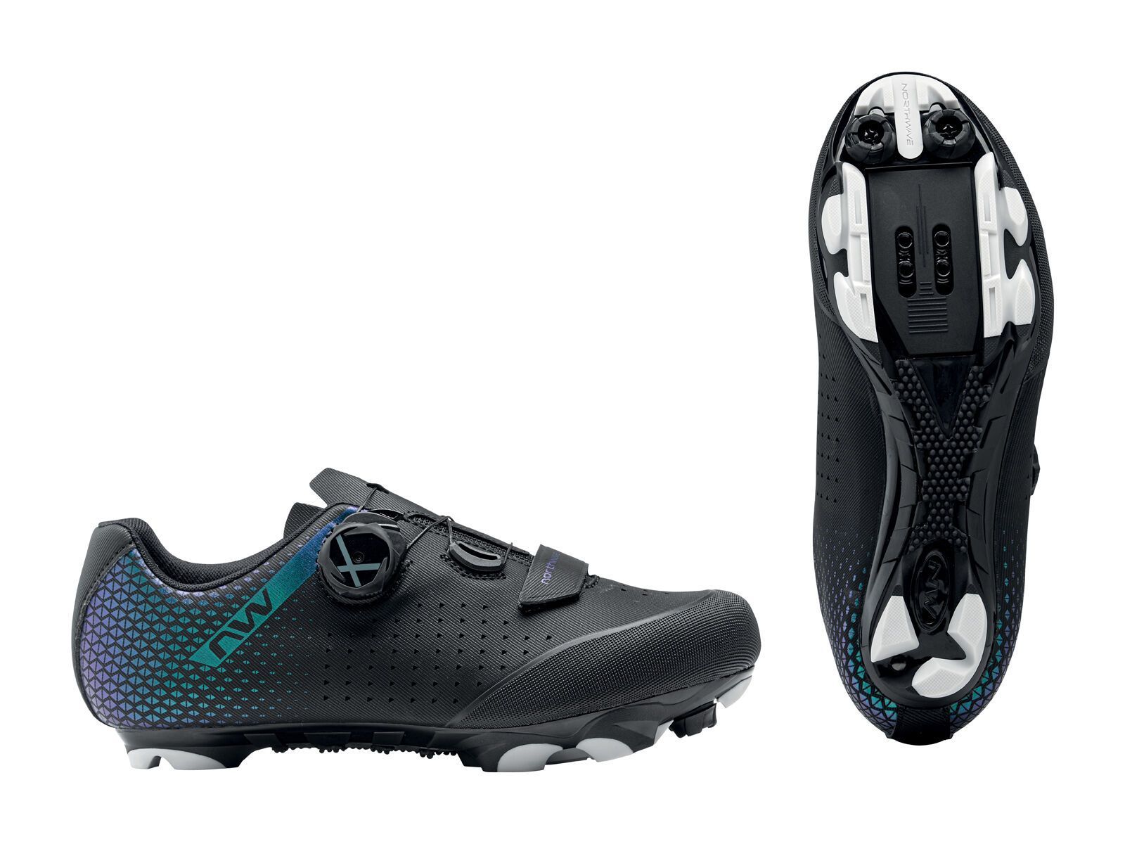 Northwave Origin Plus 2 Woman, black/iridescent - Bild 4