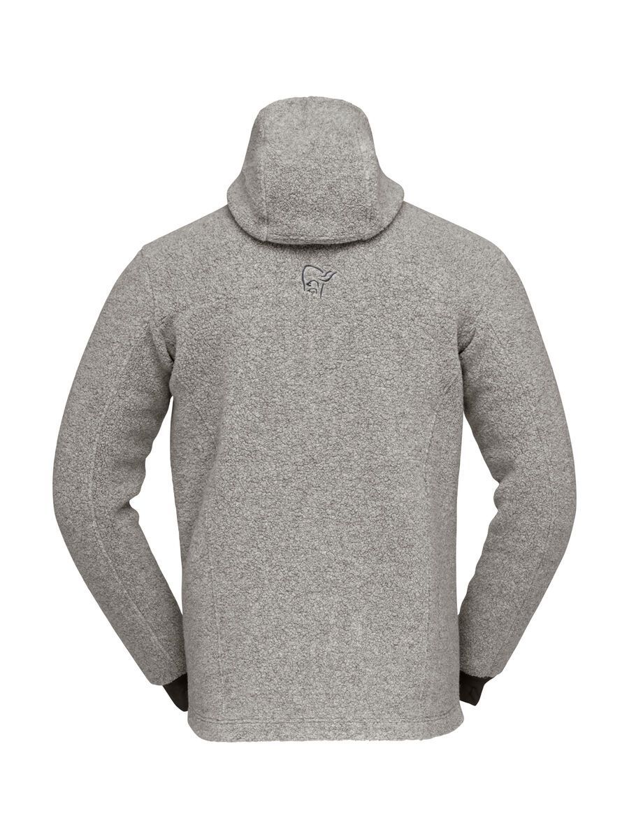 Norrona femund warmwool3 Hood M's, drizzle - Bild 2