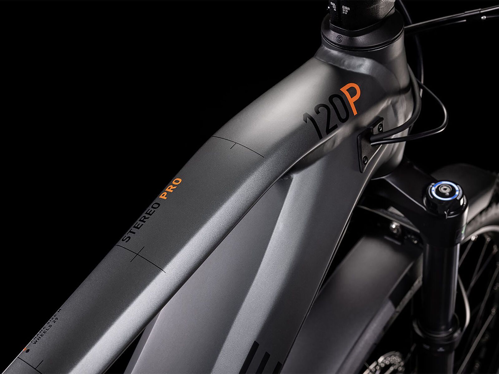 Cube Stereo Hybrid 120 Pro Allroad 625 27.5, flashgrey´n´orange - Bild 5