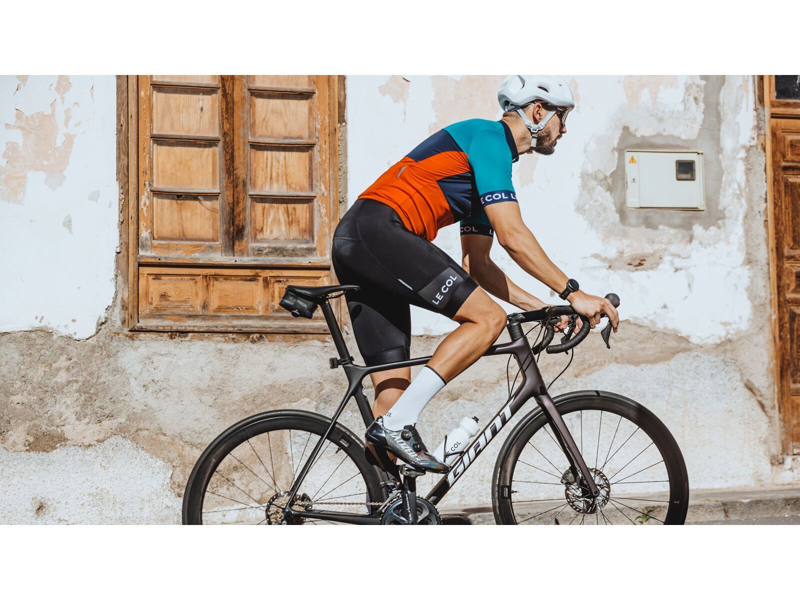 Le Col Sport Bib Shorts II, black/white - Bild 11