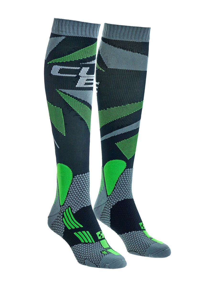 Cube Socke Action, black´n´grey´n´green - Bild 1