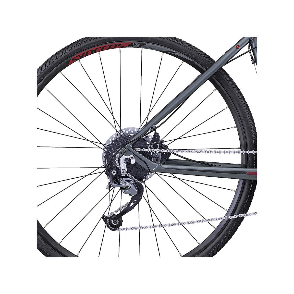 Scott Sub Cross 40 Men, anthracite/red - Bild 4