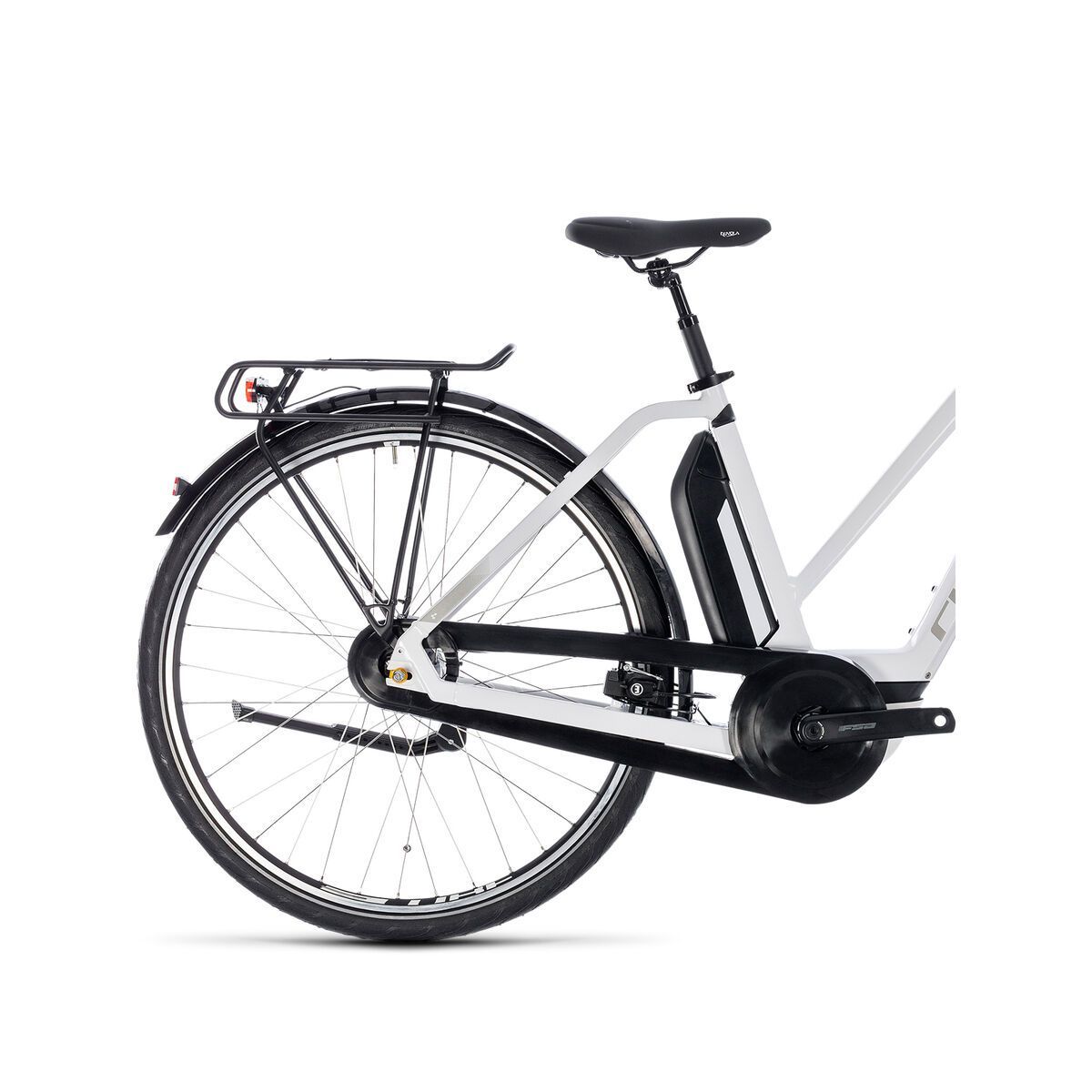 Cube Town Hybrid ONE 400 Trapeze, white´n´silver - Bild 5