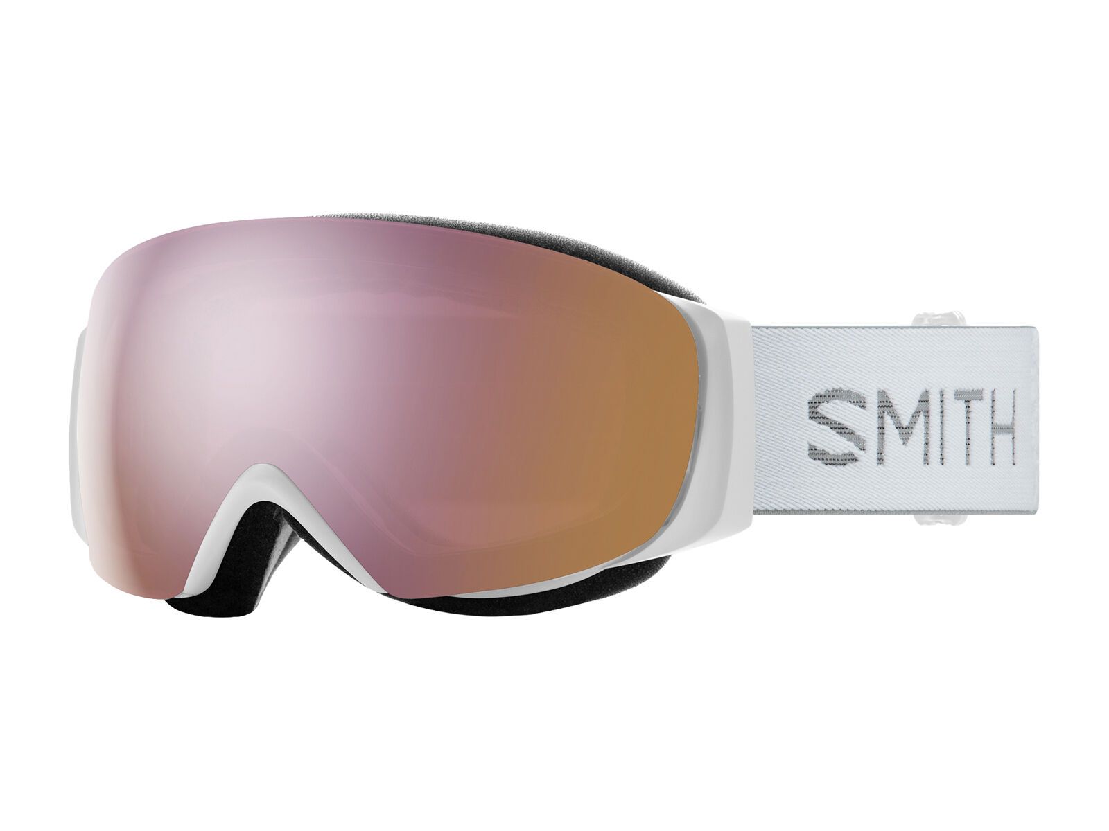 Smith I/O Mag S, ChromaPop Everyday Rose Gold Mirror / white chunky knit - Bild 1
