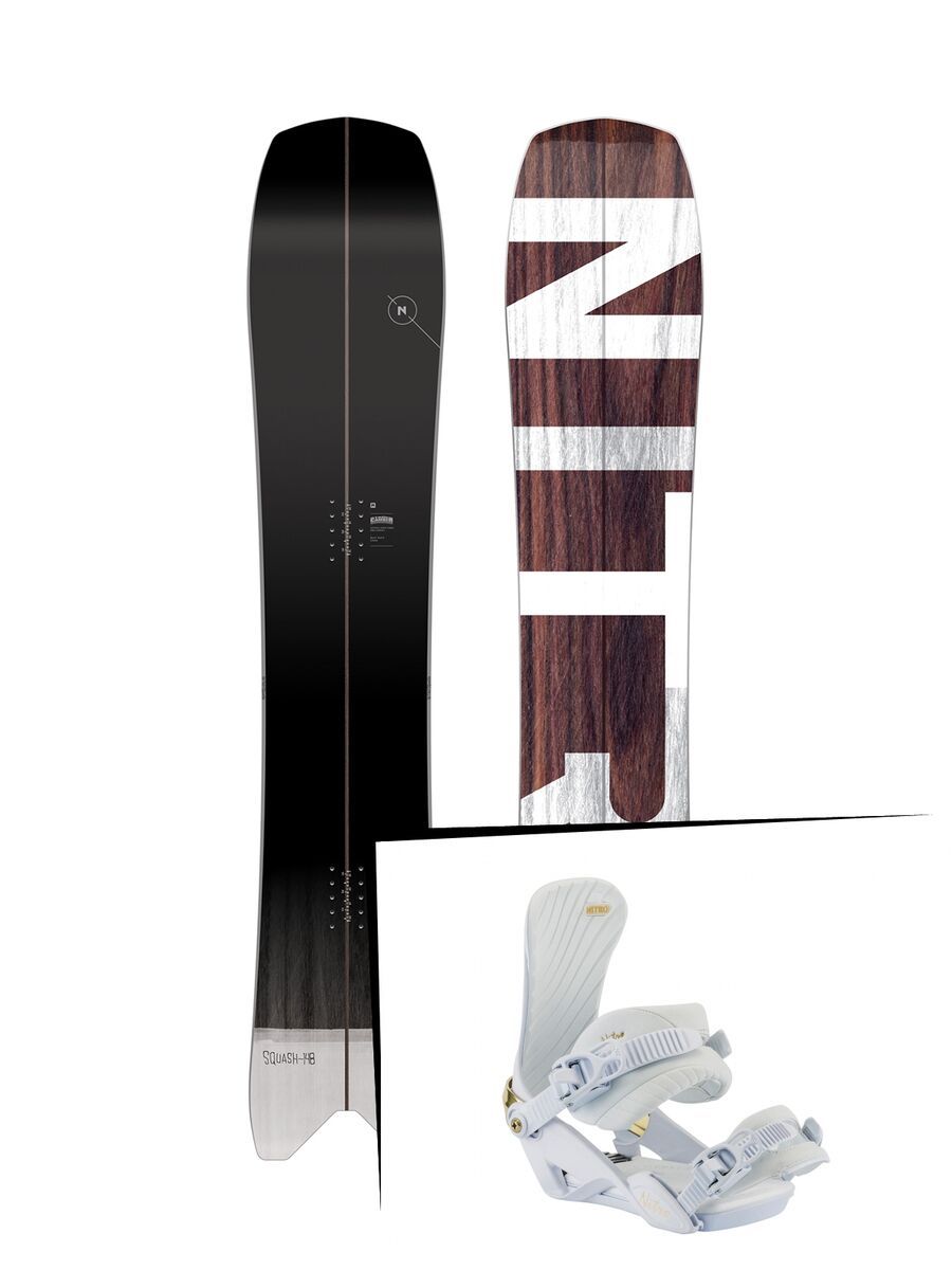 Set: Nitro Squash Womens 2019 + Nitro Ivy white wedding - Bild 1