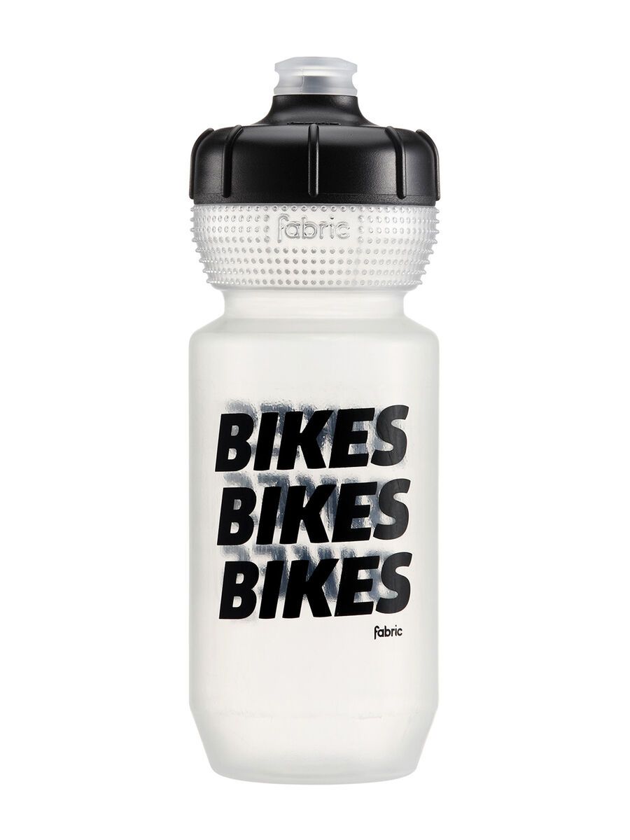 Fabric Gripper Bottle Bikes Bikes Bikes 600 ml, clear/black - Bild 1