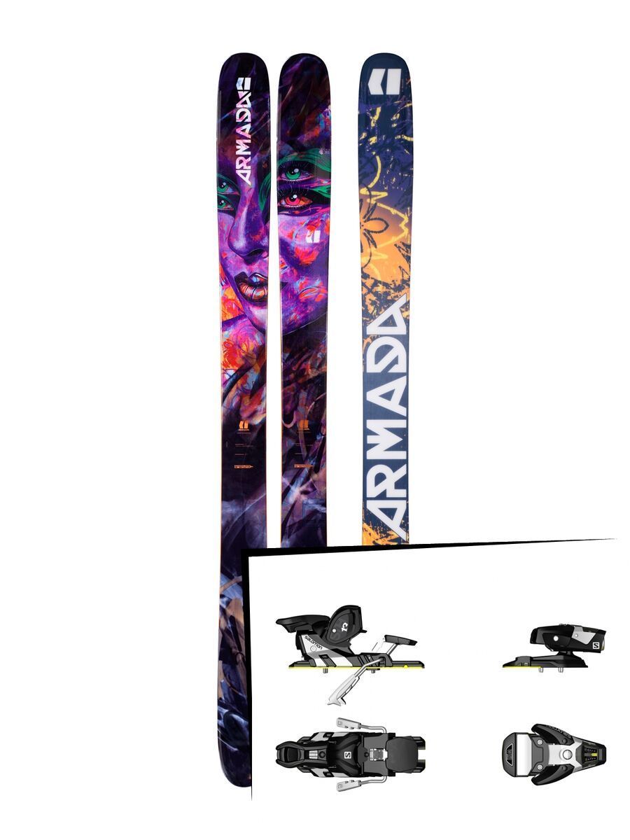 Set: Armada Arv 116 JJ 2018 + Salomon STH2 WTR 13 black/white - Bild 1