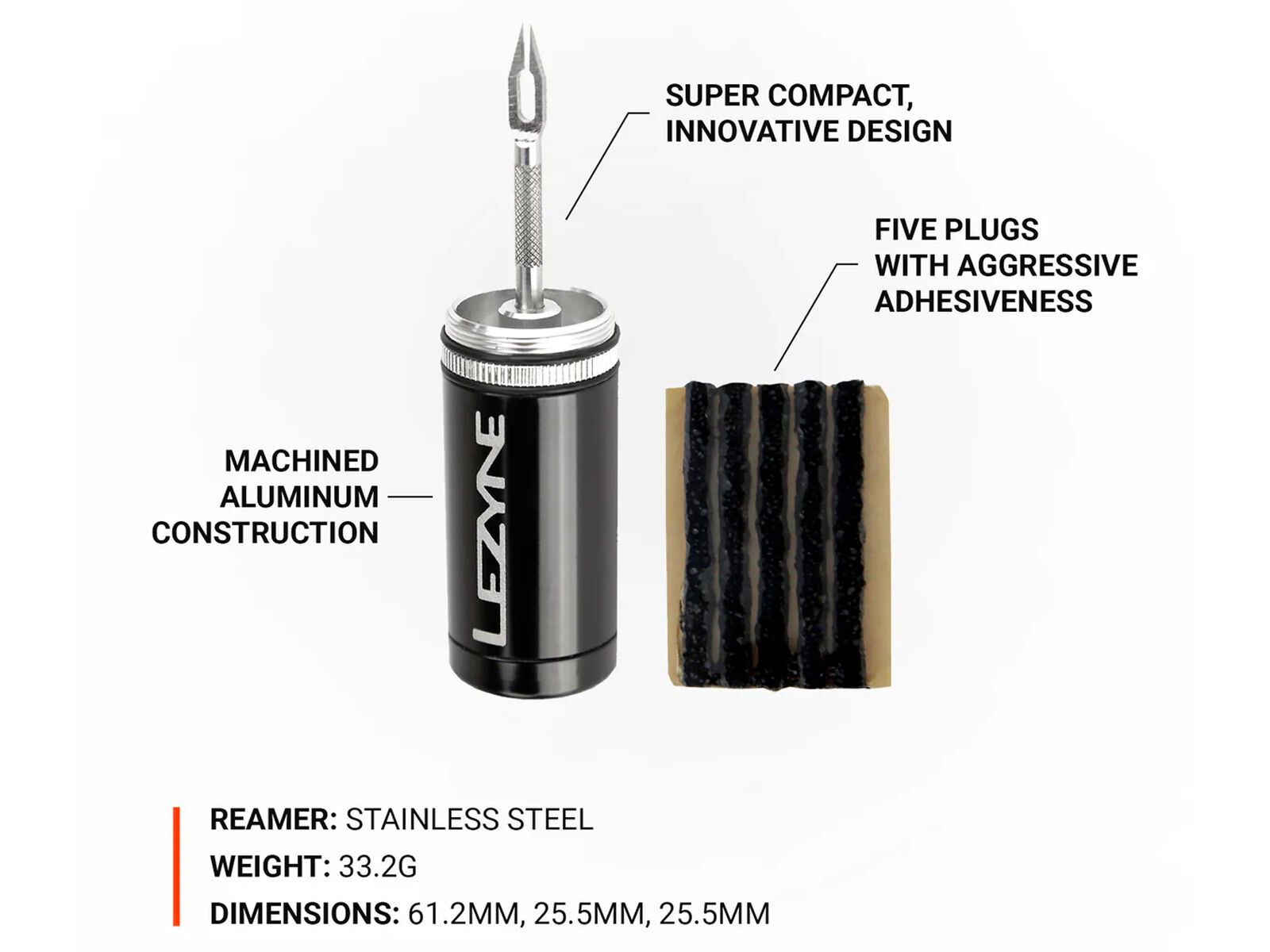 Lezyne Tubeless Kit, black - Bild 6