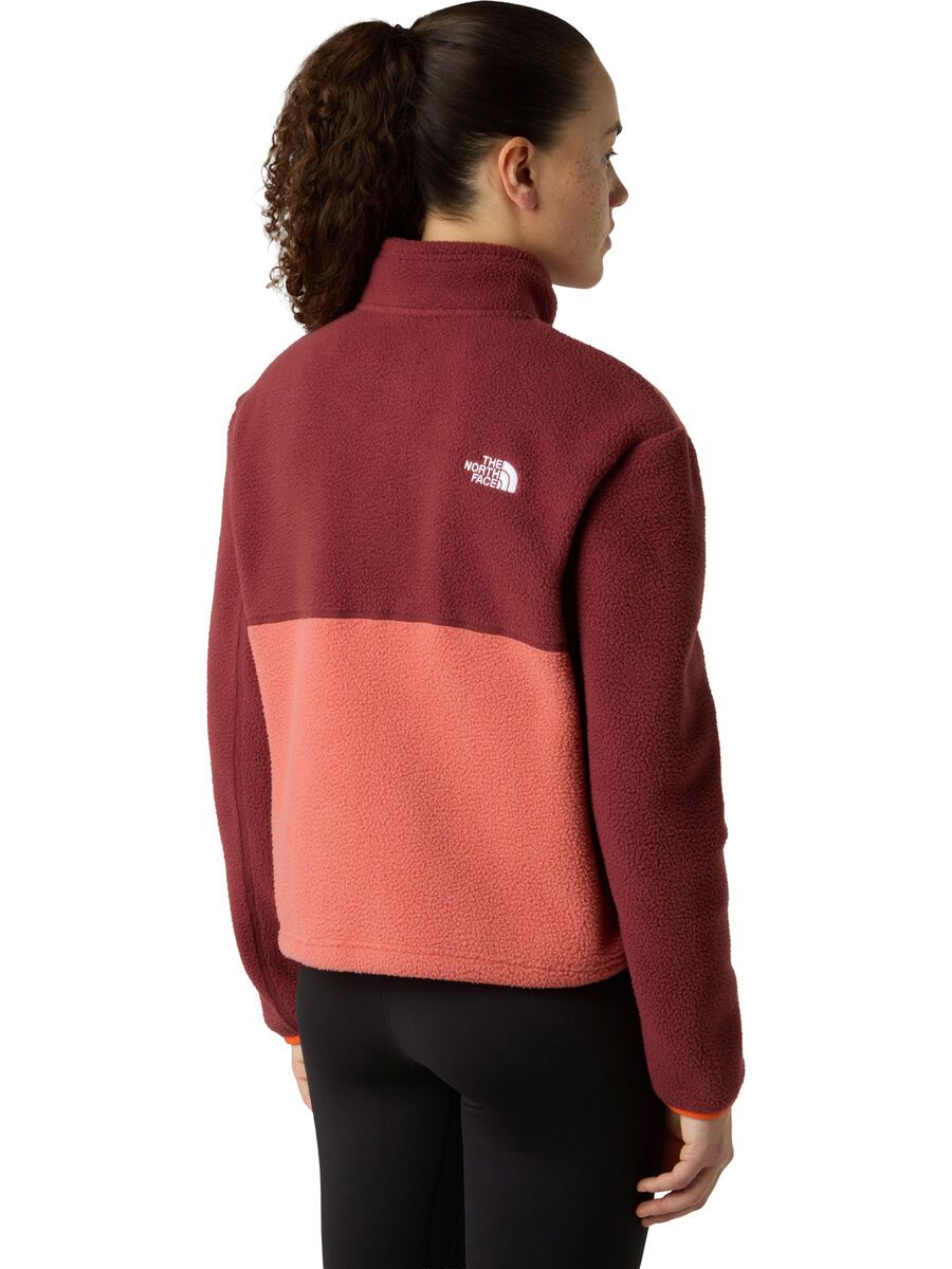 The North Face Women’s Yumiori 1/4 Zip, mars dust/sumac/solar flare - Bild 4