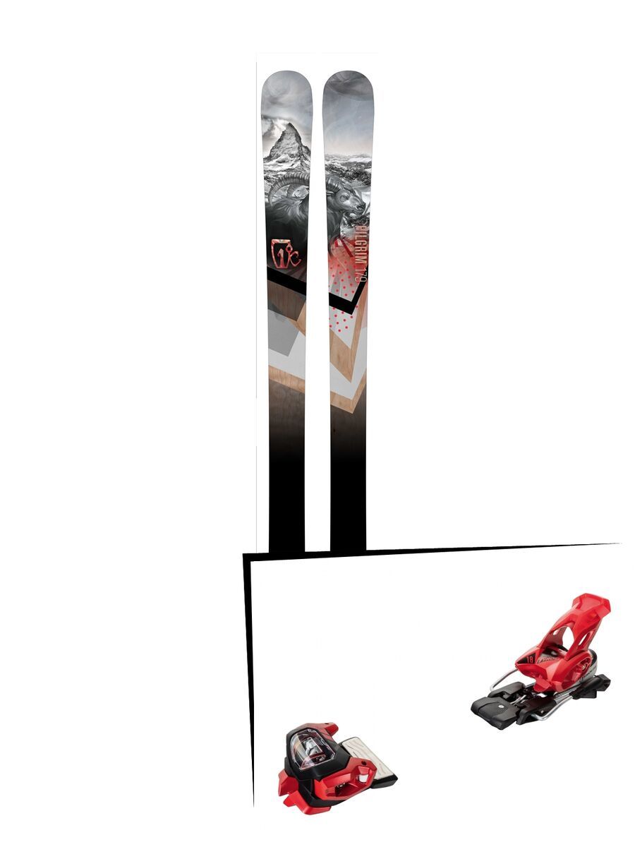 Set: Icelantic Pilgrim 2016 + Tyrolia Attack² 18 X GW (2020442) - Bild 1