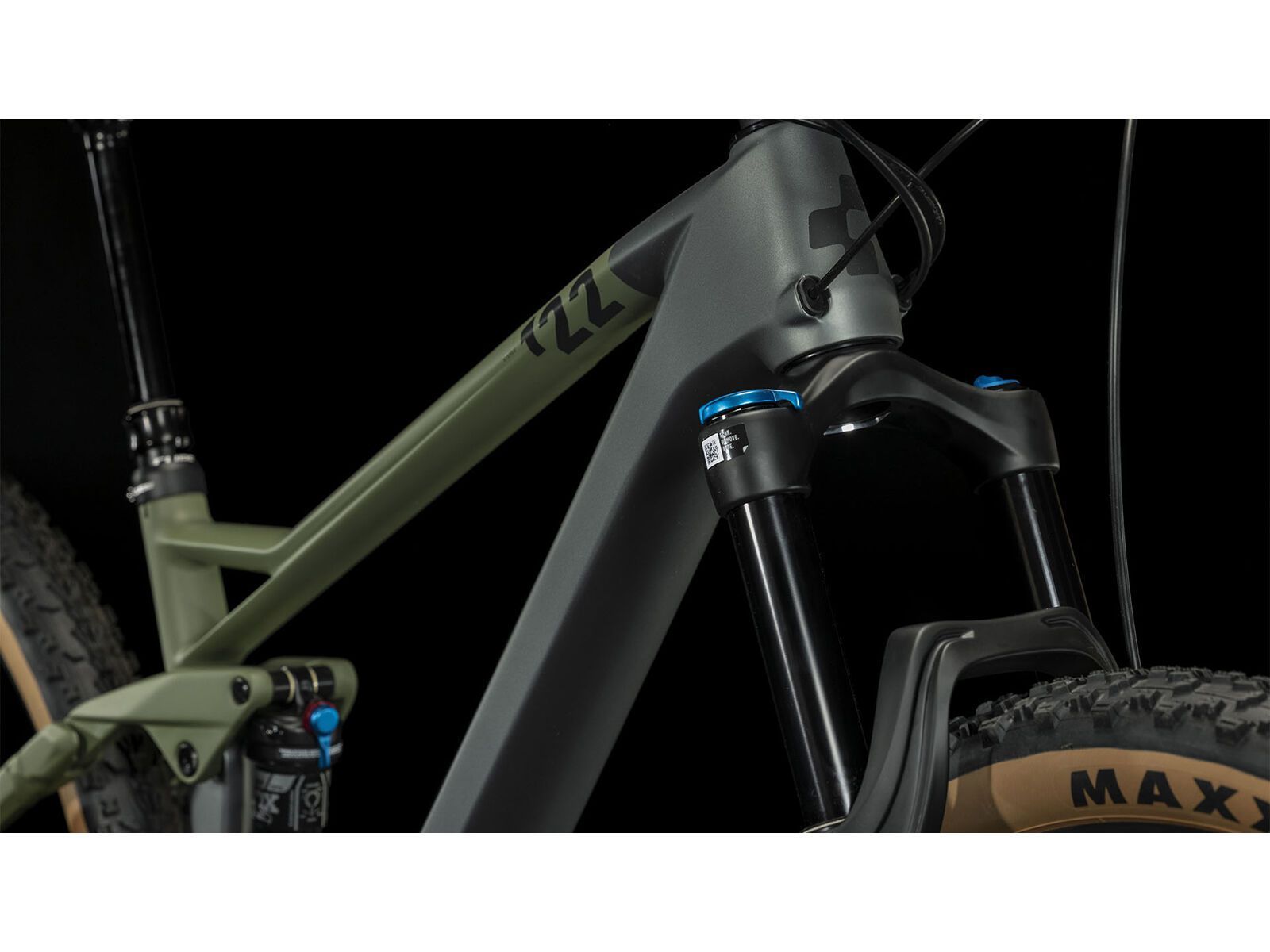 Cube Stereo One22 HPC TM 29, flashgrey´n´olive - Bild 4