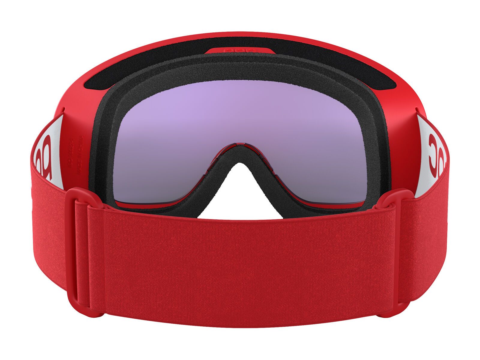 POC Fovea Mid, Clarity Hi. Intense Partly Sunny Blue / prismane red - Bild 4