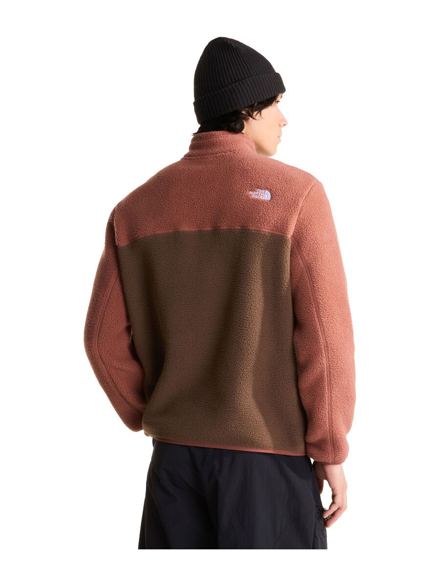 The North Face M Yumiori 1/4 Zip, smokey brown/copper sil - Bild 4