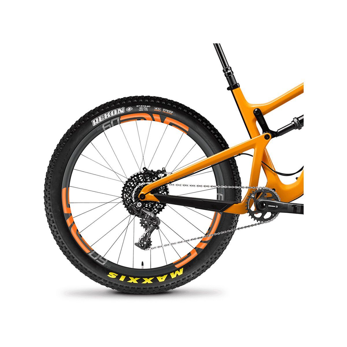 Santa Cruz Hightower CC X01 ENVE 27.5 Plus, gloss mango and orange - Bild 5