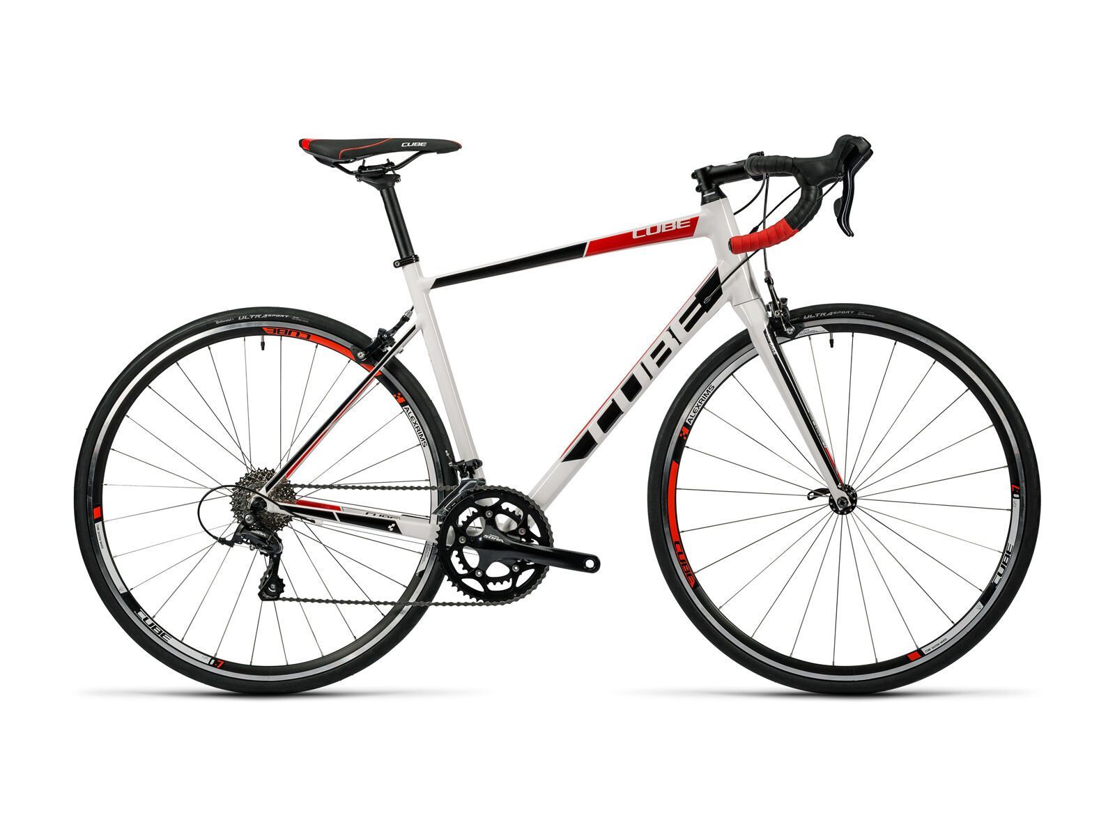 Cube Attain Pro, white´n´black - Bild 1