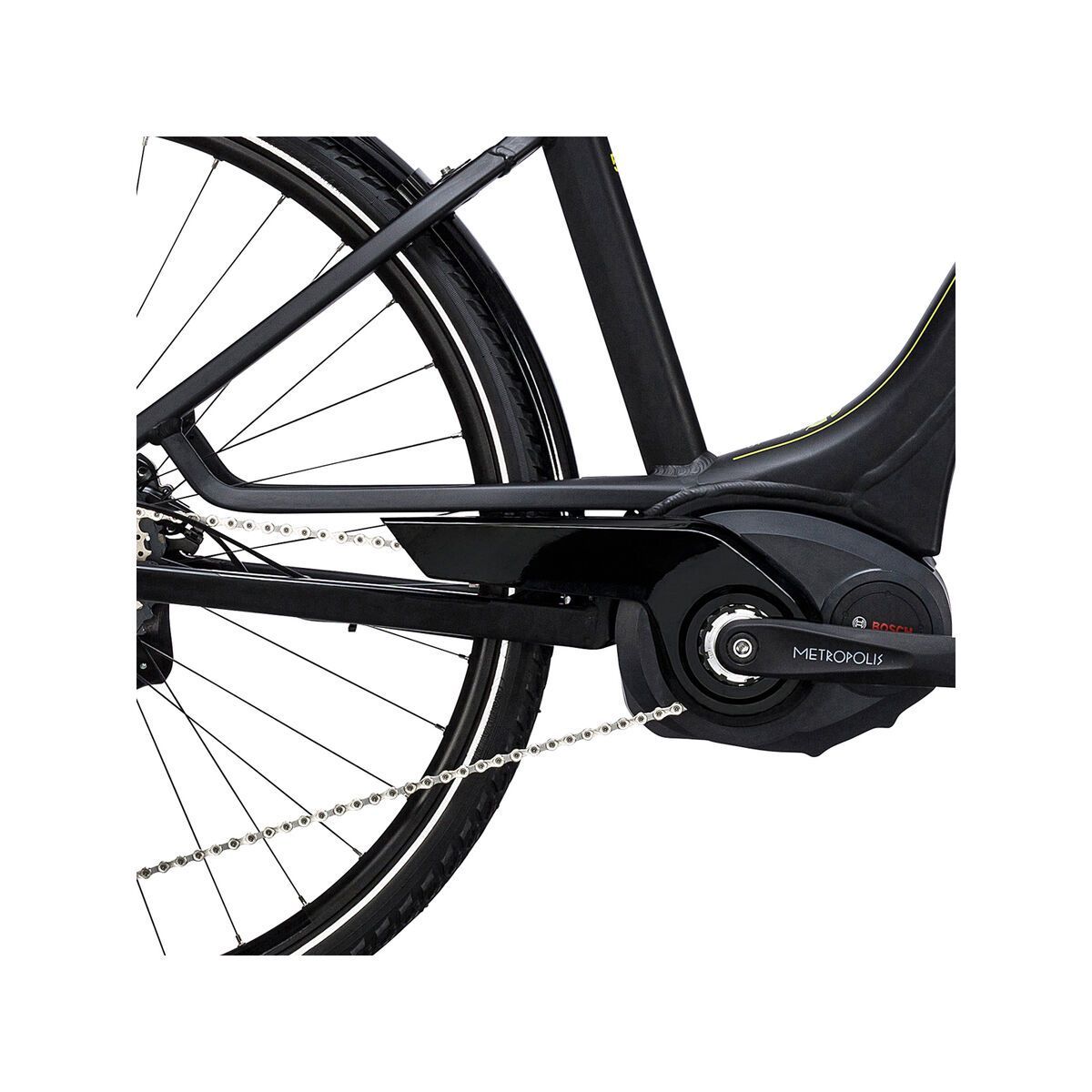 Cube Touring Hybrid EXC 500 Easy Entry, black´n´lime - Bild 3