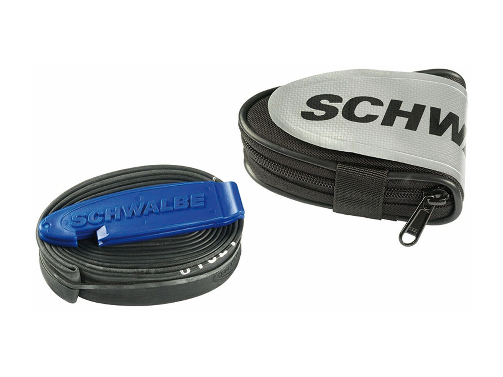 Schwalbe Satteltasche inkl. Schlauch 28 Zoll (SV 15) und Reifenheber - Bild 1